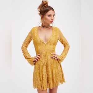 Free People Reign Over Me Lace Dress